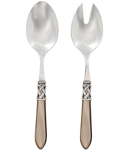VIETRI Aladdin Antique Collection Salad Server Set