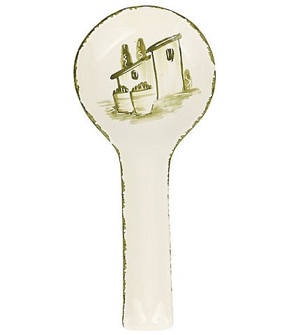VIETRI Borgo Verde Collection Spoon Rest