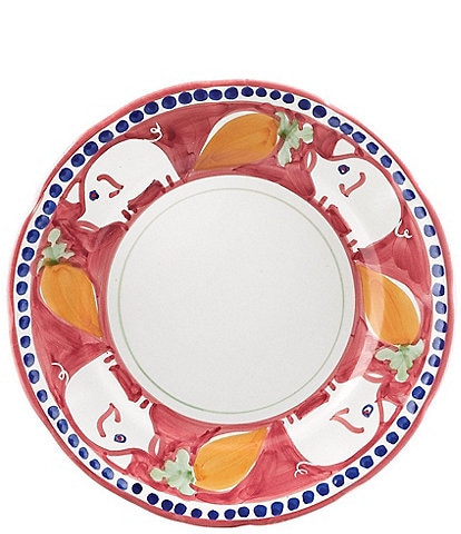 VIETRI Campagna Porco Pig Print Dinner Plate