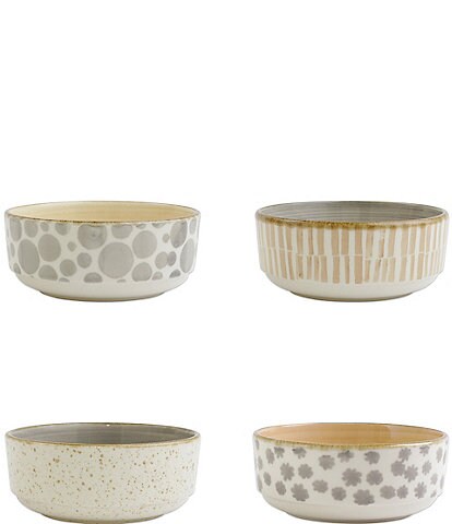 VIETRI Earth Assorted Small Bowls Set of 4