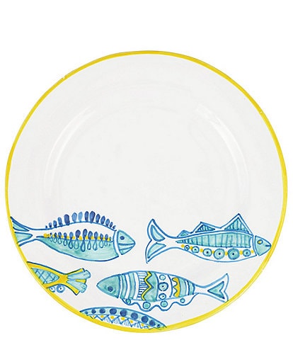 VIETRI Elba's Fish Collection Dinner Plate