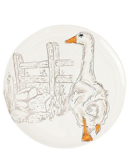 VIETRI Fattoria Collection Goose Dinner Plate