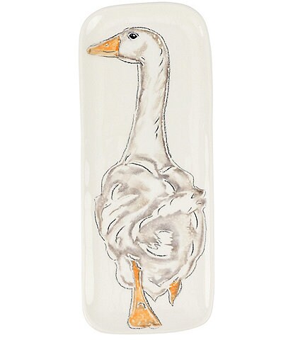 VIETRI Fattoria Collection Goose Rectangular Platter
