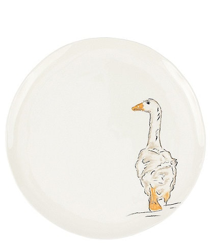 VIETRI Fattoria Collection Goose Salad Plate