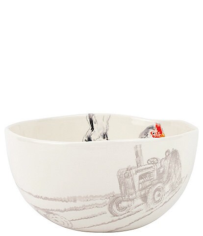 VIETRI Fattoria Collection Hen Medium Serving Bowl