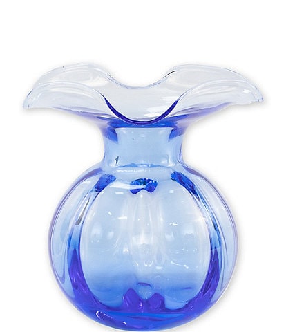 VIETRI Hibiscus Glass Bud Vase