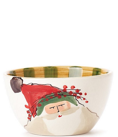 VIETRI Holiday Old St. Nicks Cereal Bowl