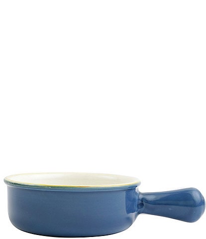 Vietri Italian Baker Small Round Baker with Large Handle