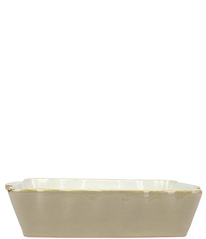 VIETRI Italian Bakers Aqua Large Rectangular Baking Dish