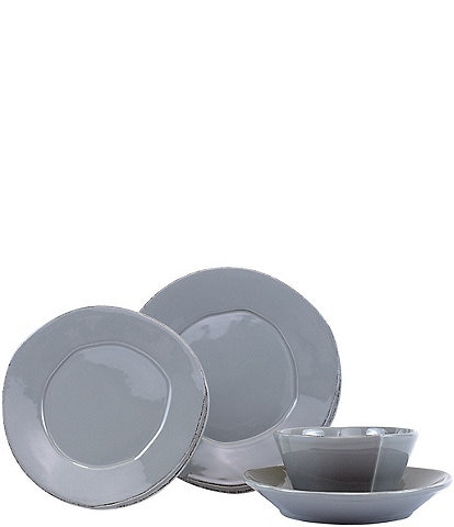 VIETRI Lastra Collection 4-Piece Place Setting