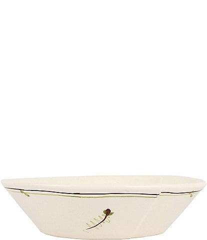 VIETRI Lastra Fiori Di Bosco Large Shallow Bowl