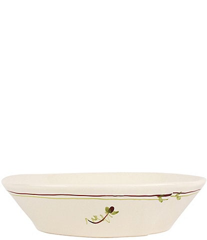 VIETRI Lastra Fiori Di Bosco Medium Shallow Bowl