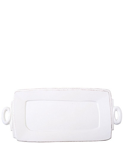 VIETRI Lastra Handled Rectangular Platter