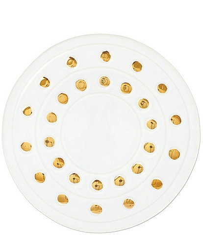 VIETRI Medici Gold Canape Plate