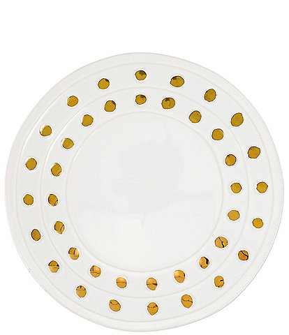 VIETRI Medici Gold Salad Plate