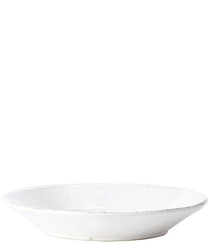 VIETRI Melamine Lastra White Pasta Bowl