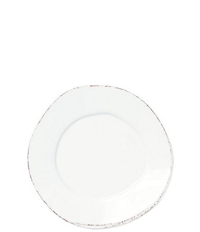 VIETRI Melamine Lastra White Salad Plate