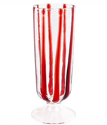 VIETRI Nuovo Stripe Champagne Glass