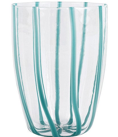 VIETRI Nuovo Stripe Tall Tumbler