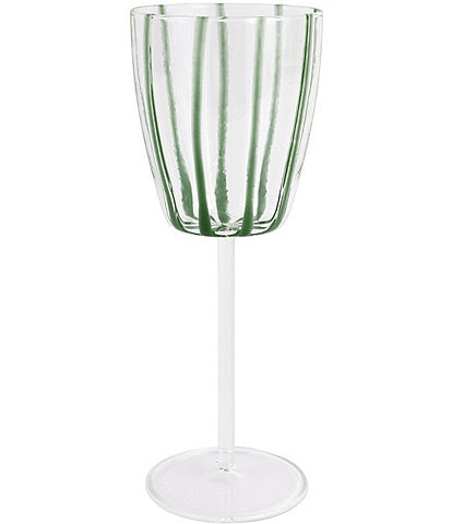 VIETRI Nuovo Stripe Wine Glass