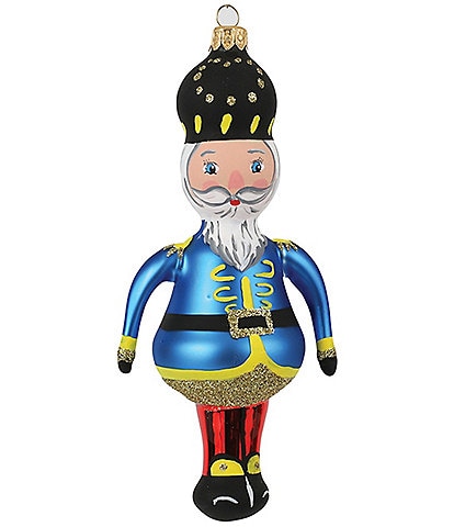 VIETRI Nutcrackers Figural Blue Nutcracker Ornament