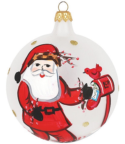 VIETRI Old St Nick Sending Letters Ornament