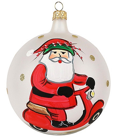 VIETRI Old St Nick Vespa Ornament