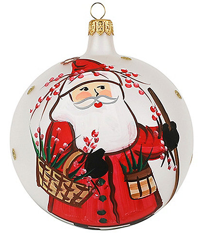 VIETRI Old St. Nick Outdoorsman Ornament