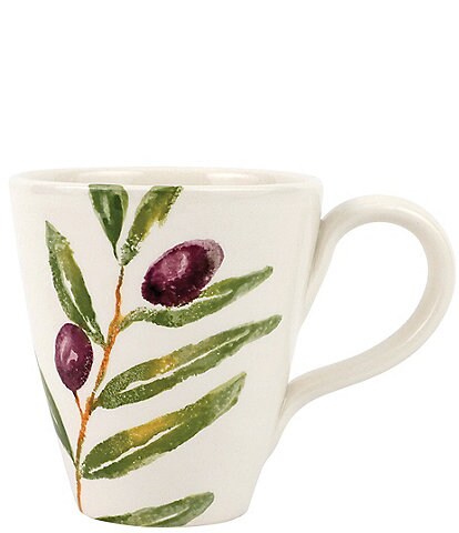 VIETRI Oliva Collection Olive Coffee Mug