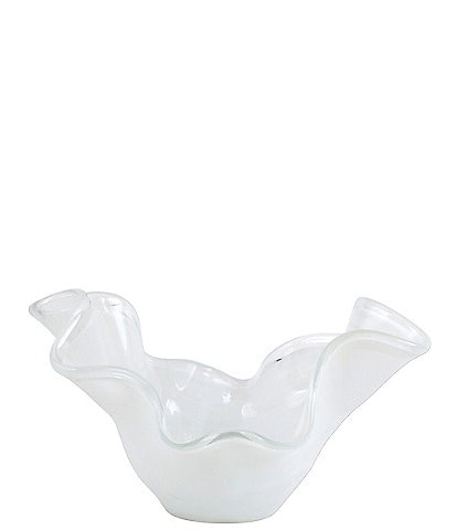 VIETRI Onda Blown Glass Medium Centerpiece Bowl