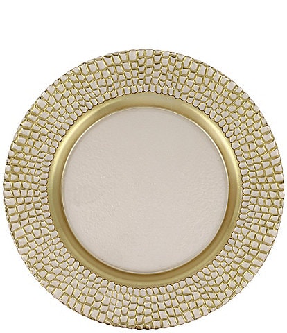 VIETRI Pelli Glass Collection Charger Plate
