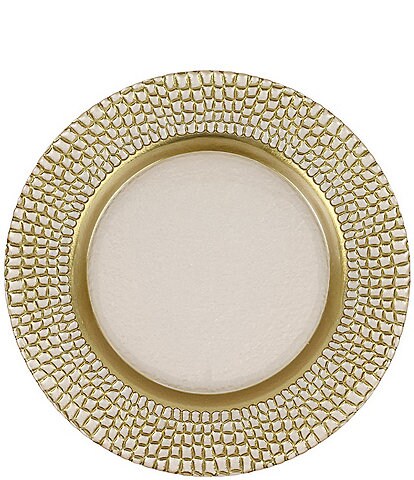 VIETRI Pellis Glass Collection Salad Plate
