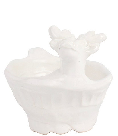 VIETRI Pietra Natale Figural Condiment Bowl