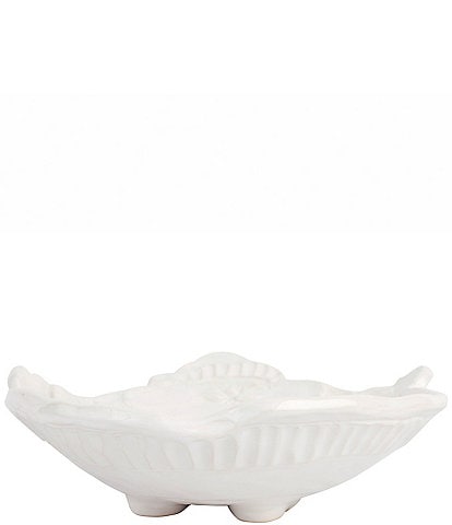 VIETRI Pietra Natale Figural Santa Medium Footed Bowl