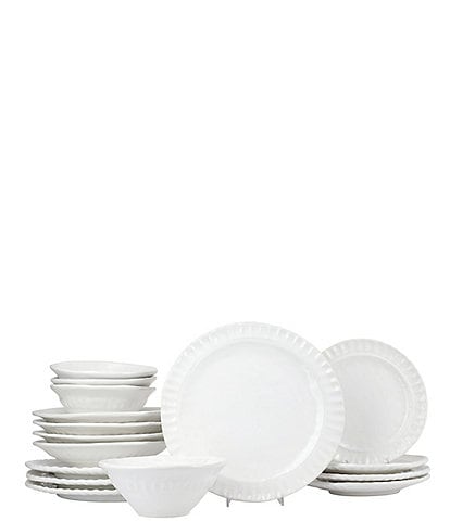 VIETRI Pietra Serena 16-Piece Place Setting