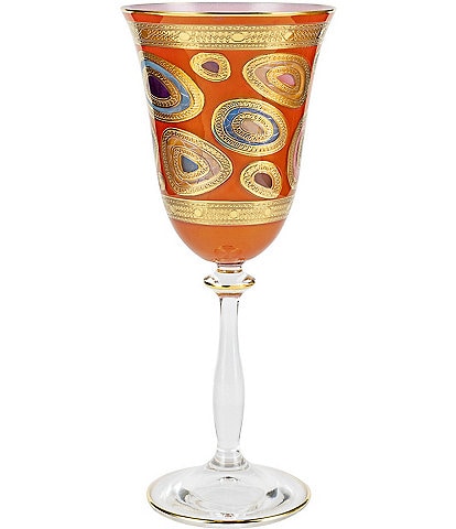 VIETRI Regalia Aqua Wine Glass