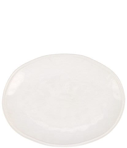 VIETRI viva by VIETRI Aria White Oval Platter