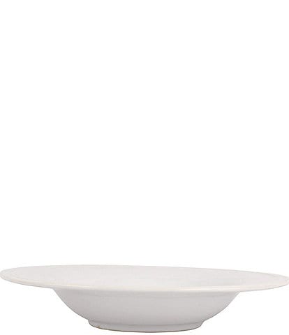 VIETRI Viva by VIETRI Aria White Shallow Bowl