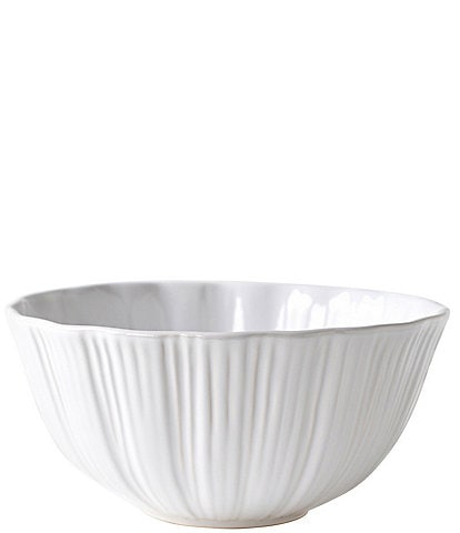 VIETRI Viva by VIETRI Bari White Round Serving Bowl