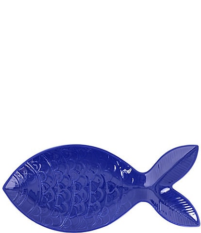 VIETRI Viva by VIETRI Santorini Large Figural Fish Platter