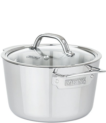 Viking Contemporary 3-Ply Stainless Steel, 3.4-Quart Stock Pot