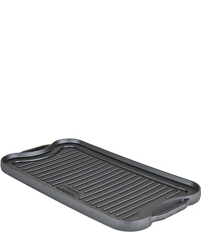 Viking Pre-Seasoned Cast Iron 20#double; Reversible Grill/Griddle Pan