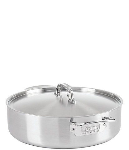 Viking Professional 5-Ply 6.4-Quart Covered Casserole Pan