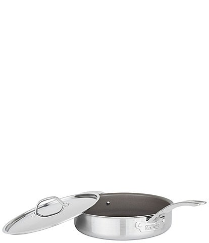 Viking PureGlide Pro Collection 3-Ply Nonstick 4.5 Qt. Saute Pan with Helper Handle and Lid