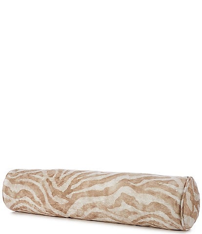 Villa By Noble Excellence Tanani Animal Print Bolster Pillow