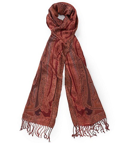 Vince Camuto All Over Paisley Scarf Wrap