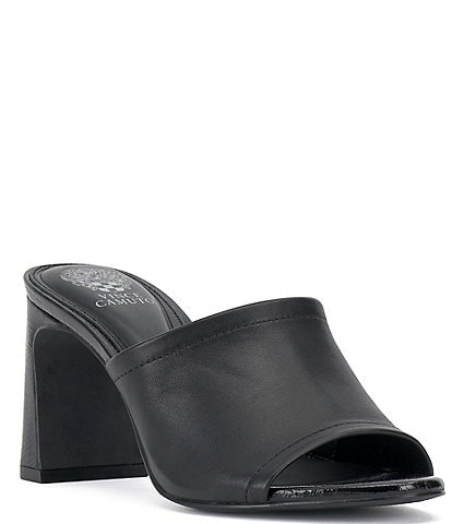 Vince Camuto Alyysa Leather Slide Sandals