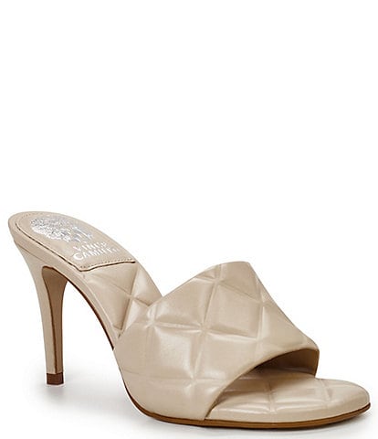 Vince Camuto Brycen Leather Dress Slides