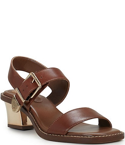 Vince Camuto Candice Leather Buckle Strap Sandals
