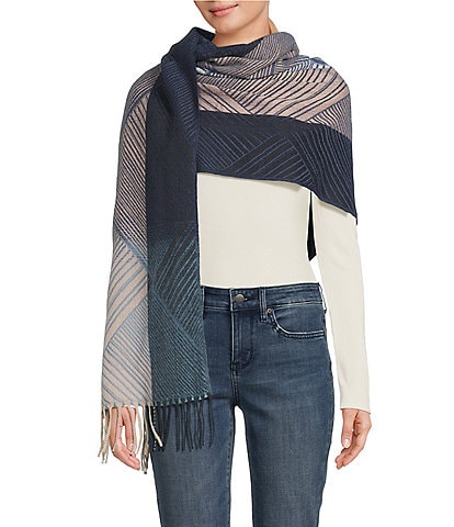 Vince Camuto Diamond Feather Soft Scarf Wrap